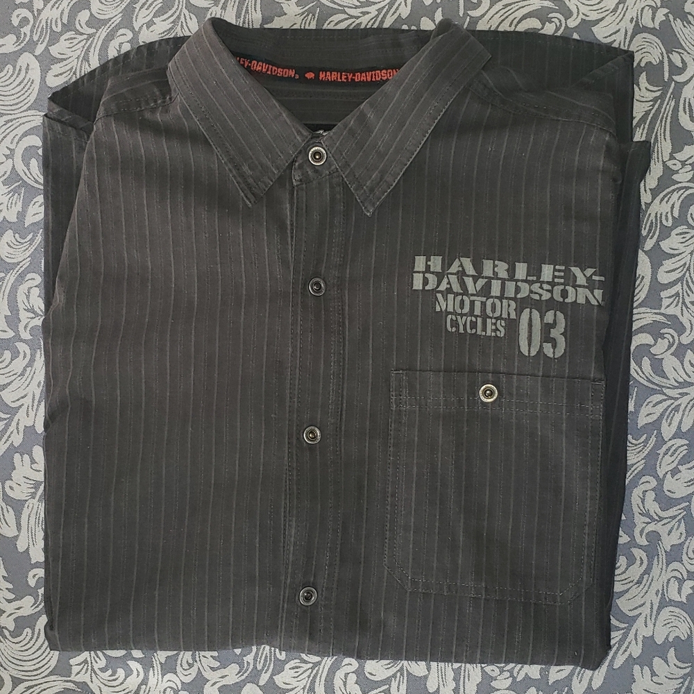 Harley Davidson Long Sleeve Shirt 2XL